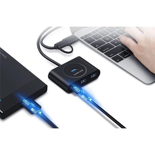 HUB USB Ugreen 4x USB-A 3.0 (UGR078) 6213762 6957303848508