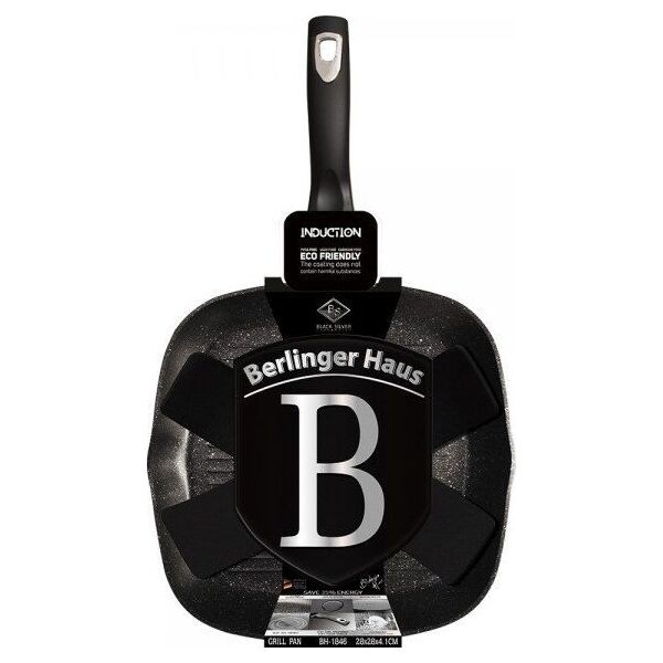 Patelnia Berlinger Haus grillowa Black Silver 28cm 6217673 5999056791497