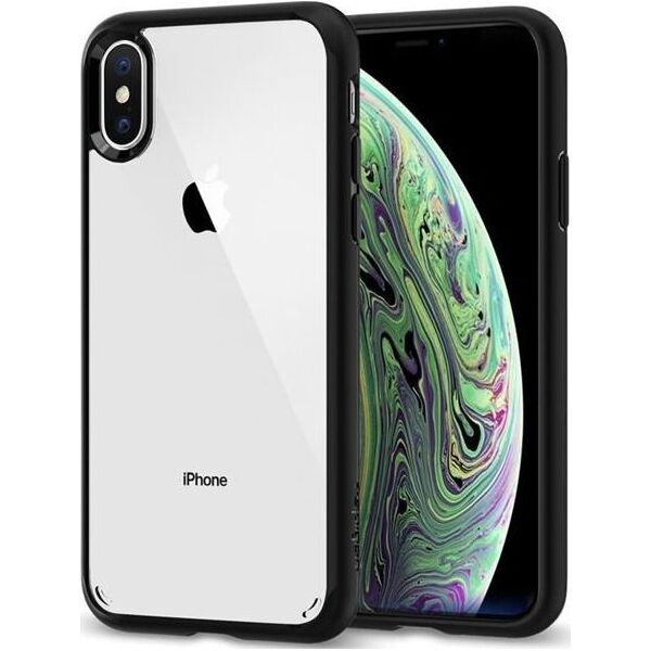 Spigen Etui Spigen Ultra Hybrid IPHONE 11 Matte czarne uniwersalny 6220625 9075369396713