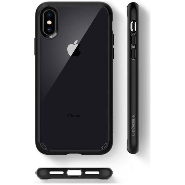 Spigen Etui Spigen Ultra Hybrid IPHONE 11 Matte czarne uniwersalny 6220625 9075369396713