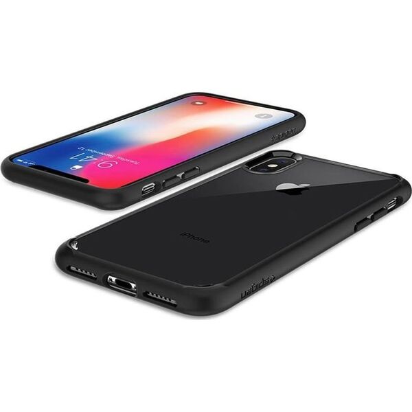 Spigen Etui Spigen Ultra Hybrid IPHONE 11 Matte czarne uniwersalny 6220625 9075369396713