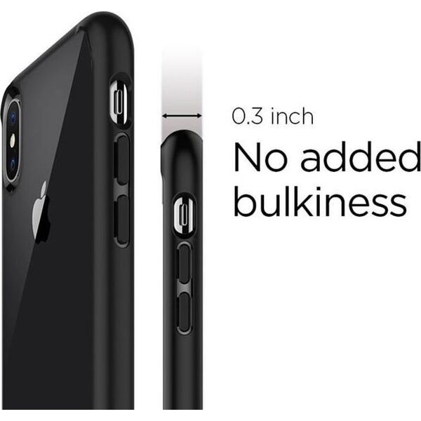 Spigen Etui Spigen Ultra Hybrid IPHONE 11 Matte czarne uniwersalny 6220625 9075369396713