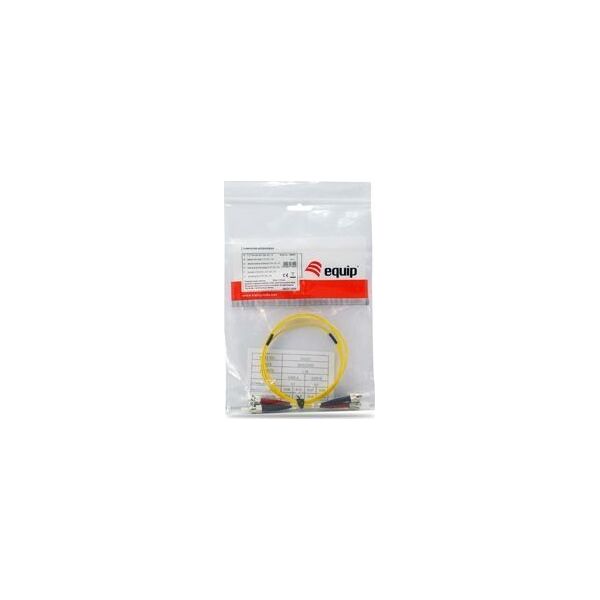 Equip Equip LWL Patchkabel ST->ST 5.00m Singlemode Duplex OS2 yel Polybeutel 6229368 4015867176931