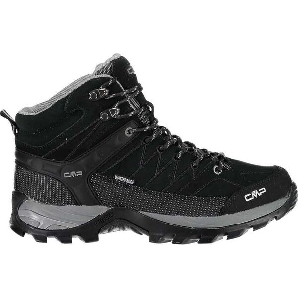 Buty trekkingowe męskie CMP Rigel Mid Trekking Shoe Wp Nero/Grey r. 45 (3Q12947-73UC) 6237995 8056381333123