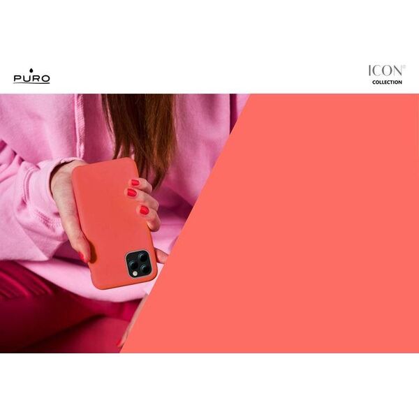 Puro Puro Icon Cover do iPhone 11 Pro Max brązowo-szary 6248150 8033830281624