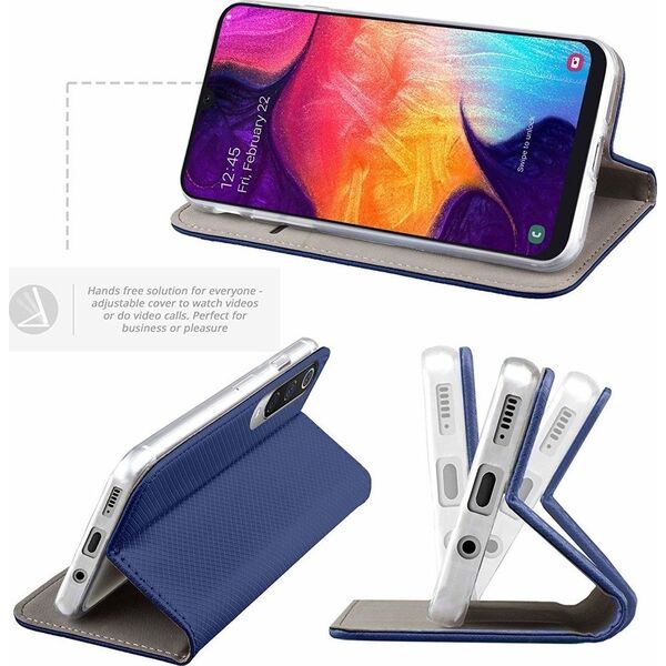 Etui portfel Flip Magnet P Smart Z granatowe 6251321 5903396009747
