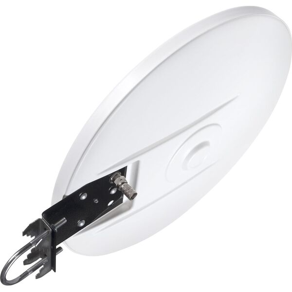 Antena RTV Maclean Antena uniwersalna zewnętrzna Maclean MCTV-946 (aktywna| 32 dB| Typ F) 6263938 5902211114307