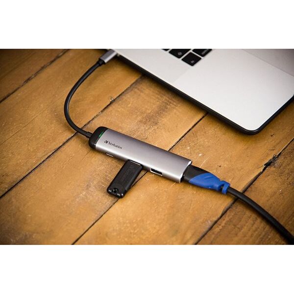 Stacja/replikator Verbatim Multi Port USB-C (49140) 6278824 23942491408