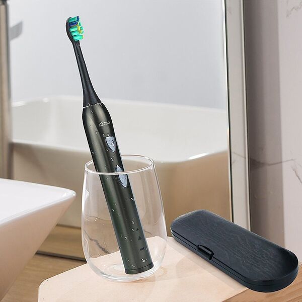 Szczoteczka Media-Tech Waveclean MT6510 Czarna 6286113 5906453165103