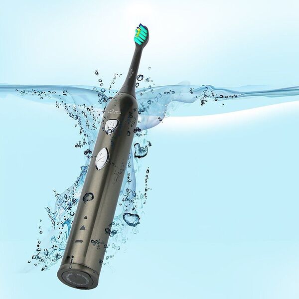 Szczoteczka Media-Tech Waveclean MT6510 Czarna 6286113 5906453165103