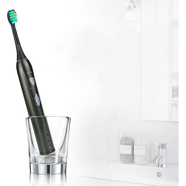 Szczoteczka Media-Tech Waveclean MT6510 Czarna 6286113 5906453165103