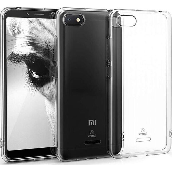 Crong Etui Crong Crystal Slim Cover Xiaomi Redmi 6A (przezroczysty) 6298767 5907731980494