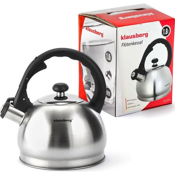 Klausberg CZAJNIK STALOWY 1.8L KLAUSBERG [KB-7042] 6311767 5902666610423