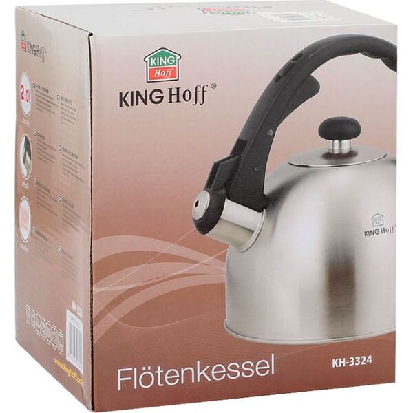 KingHoff CZAJNIK STALOWY 1.5L KINGHOFF [KH-3324] 6311783 5908287233249