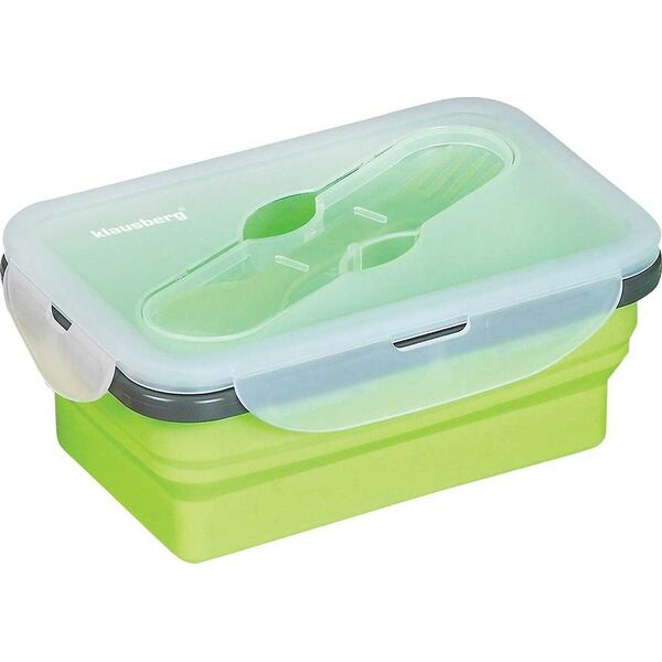 Klausberg SILIKONOWY SKŁADANY LUNCH BOX KLAUSBERG KB-7021 6312043 5902666610218