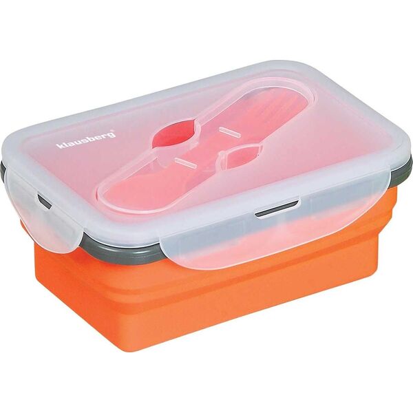 Klausberg SILIKONOWY SKŁADANY LUNCH BOX KLAUSBERG KB-7021 6312043 5902666610218