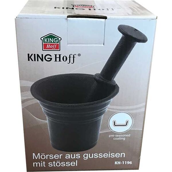 KingHoff MOŹDZIERZ ŻELIWNY KINGHOFF KH-1196 6312146 5908287211964
