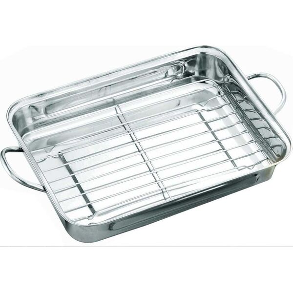 Berlinger Haus STALOWA BRYTFANNA DO PIECZENIA Z RUSZTEM 35cm KH-1377 6312456 5908287213777