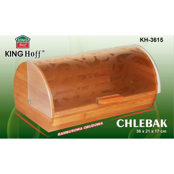 Chlebak KingHoff bambusowo-akrylowy  (KH-3615) 6325286 5908287236158