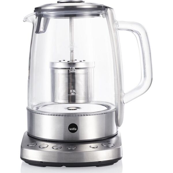 Wilfa Czajnik do herbaty wilfa TM-1500S (1500W| kolor stalowy) 6337750 7044876099587