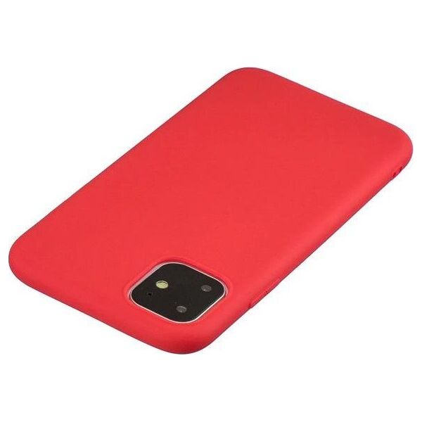 Hurtel Silicone Case elastyczne silikonowe etui pokrowiec iPhone 11 Pro czerwony uniwersalny 6367468 1000000328028