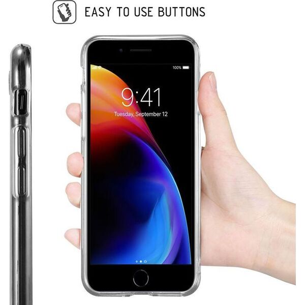Crong Crong Crystal Slim Cover etui iPhone 8 / 7 (przezroczysty) 6372022 5907731980715
