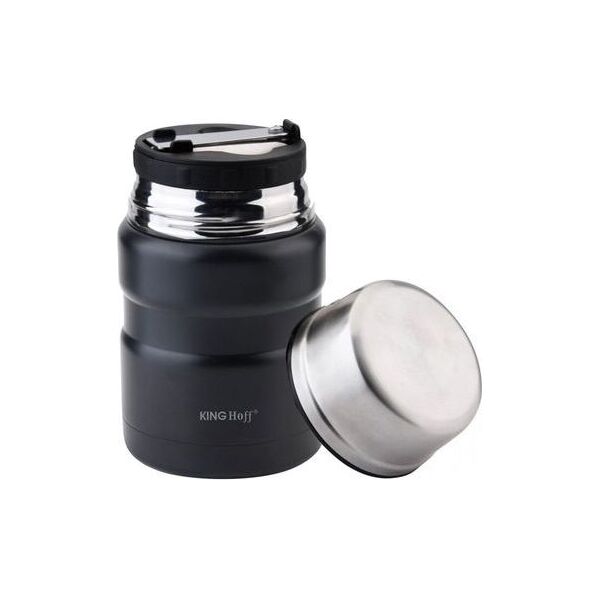 KingHoff Termos obiadowy KH-1459 0.5 l Czarny 6374943 5908287214590