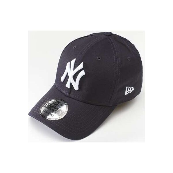 New Era 9FORTY LEAGUE BASIC 939 NAVY OPTIC WHITE - - uniseks - niebieski 6403016 886947030863