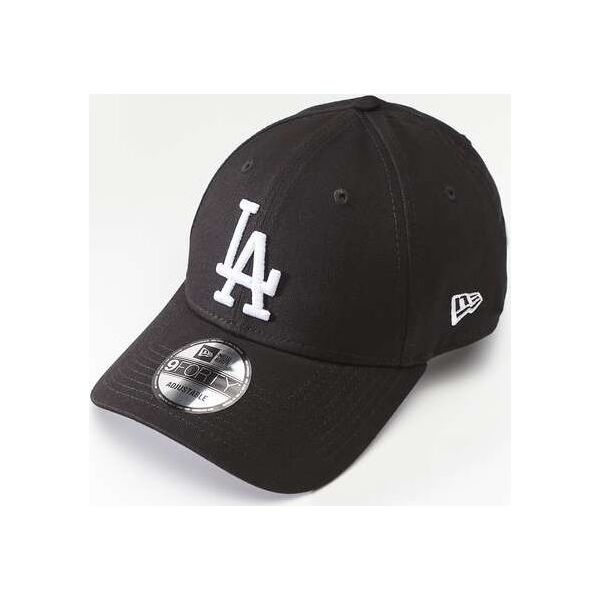 New Era LEAGUE ESSENTIALS 493 BLACK WHITE - - uniseks - czarny 6403019 885430014106