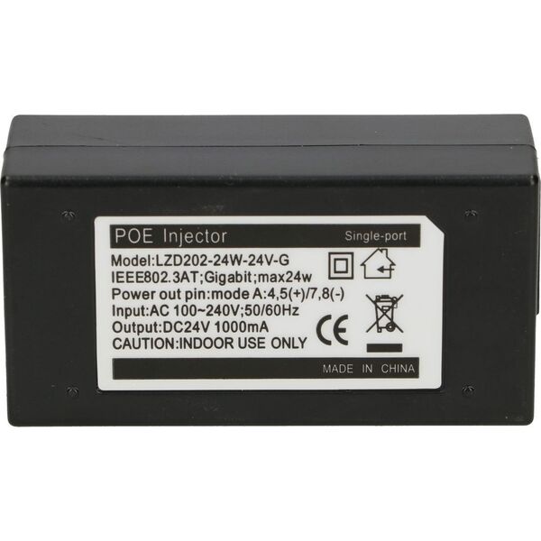 ExtraLink EXTRALINK POE 24V-24W GIGABIT POWER ADAPTER WITH AC CABLE 6403421 5903148914183