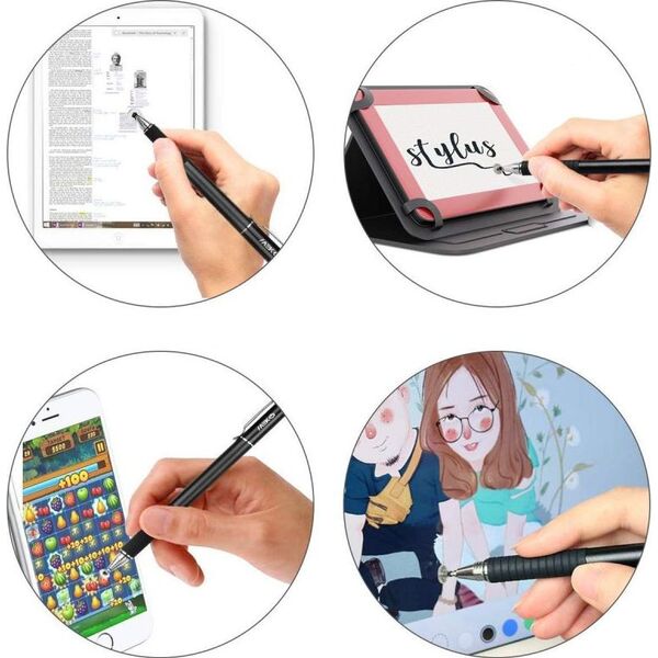 Rysik Tech-Protect Stylus Pen Czarny 6407410 5906735410952