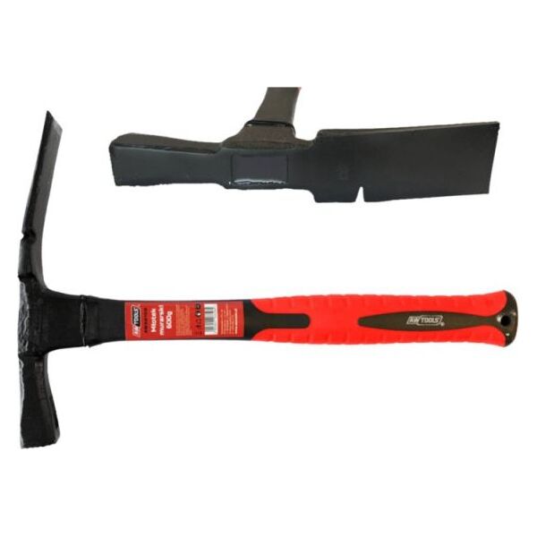 AWTools Młotek murarski rączka z tworzywa sztucznego 600g  (AW32102) 6416393 5903041033264