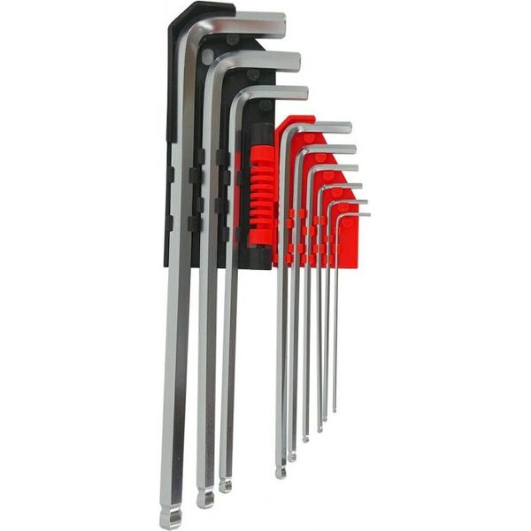 AWTools klucze imbusowe 9 sztuk z kulą (AW35016) 6419031 5903041035060