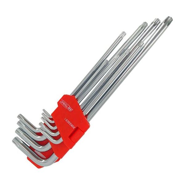 AWTools klucze Torx bardzo długie 9 sztuk (AW35051) 6419052 5903041035091
