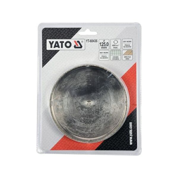 Yato YATO WIERTŁO DO GRESU 125mm YT-60436 6419576 5906083048470