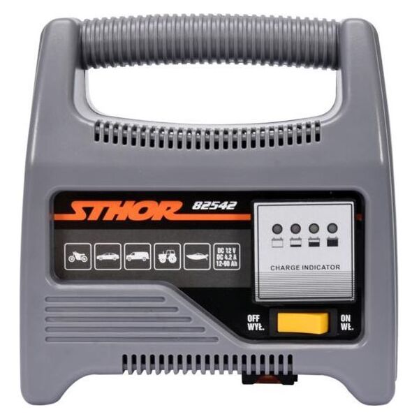 Sthor STHOR PROSTOWNIK 12V 6A 90Ah LED T82542 6419952 5906083037795