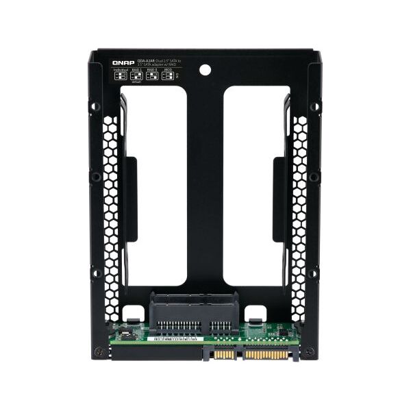 Kieszeń Qnap 2x 3.5" SATA SSD/HDD RAID (QDA-A2AR) 6422991 885022017393