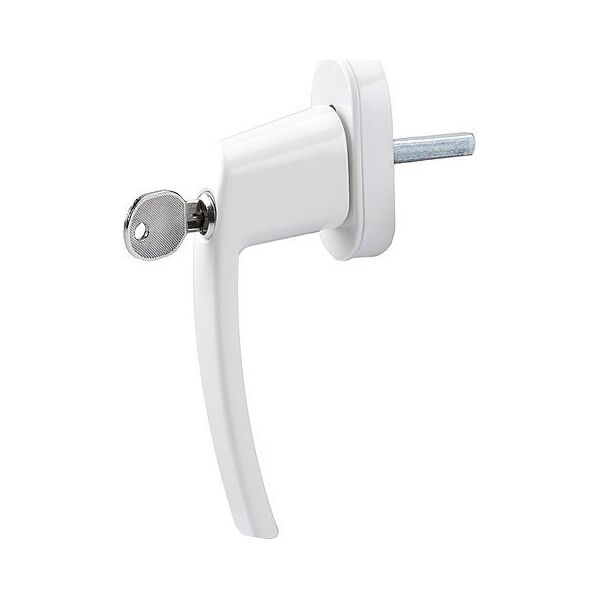 Olympia Olympia FGS 100 Window Handle with Lock white 6449050 4030152059850