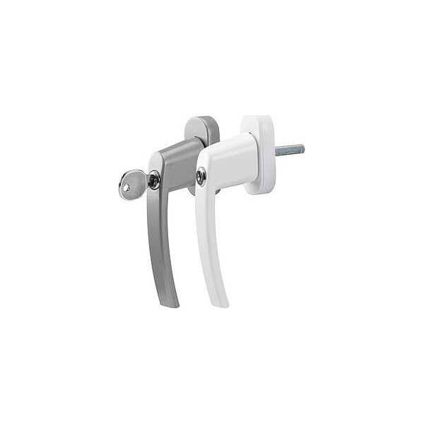 Olympia Olympia FGS 100 Window Handle with Lock white 6449050 4030152059850