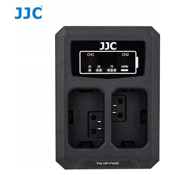 Ładowarka do aparatu JJC Podwójna Ładowarka Usb Na 2x Akumulator Do Sony Np-fw50 Npfw50 6449753 6950291562647