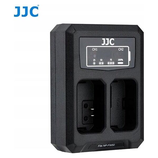 Ładowarka do aparatu JJC Podwójna Ładowarka Usb Na 2x Akumulator Do Sony Np-fw50 Npfw50 6449753 6950291562647