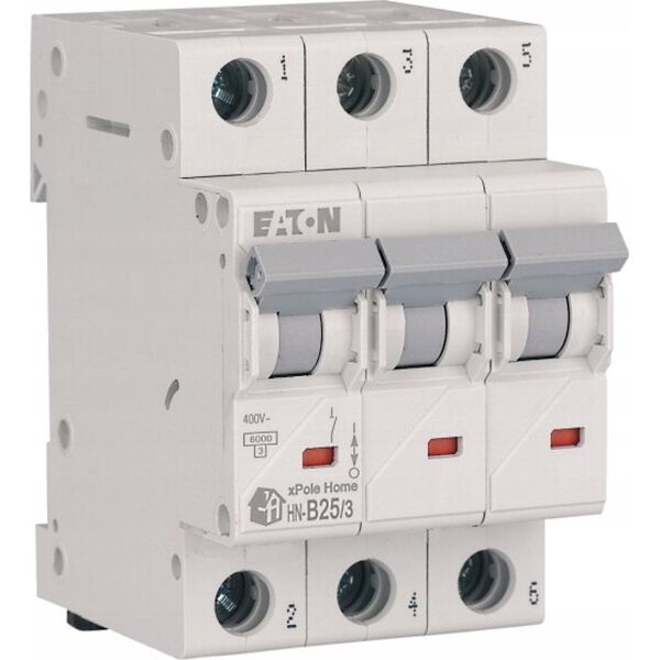 Eaton Wyłącznik nadprądowy 3P B 25A 6kA AC xPole Home HN-B25/3 194883 6458942 9010238063679