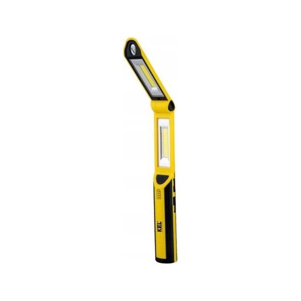 KEL Latarka warsztatowa akumulatorowa LED COB 3W+1W 2,6Ah Li-Ion /hak, magnes, powerbank/ LW-2PB 6459331 5902273410003