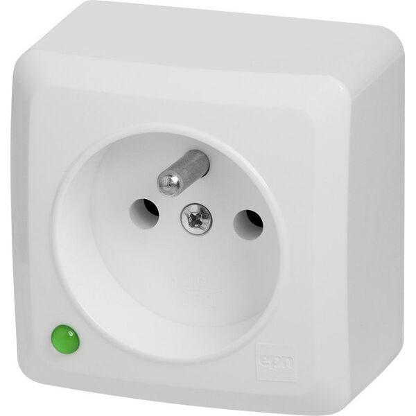 Elektro-Plast BERG Gniazdo pojedyncze n/t 2P+Z 16A 3733-00 6459751 5902431694856