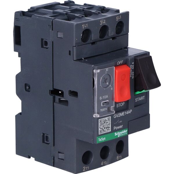 Schneider Electric Wyłącznik silnikowy 3P 4kW 6-10A PL GV2ME14AP 6459788 3606489607685