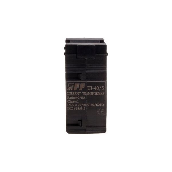 F&F Przekładnik prądowy TI-40/5 kl.0,5 1VA 87,5x104 TI-40-5 6460023 5908312599685