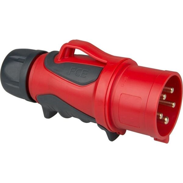 PCE Wtyczka przenośna 32A 5P 400V 6h IP44/54 GRIP 0253-6 6460433 5902082025283