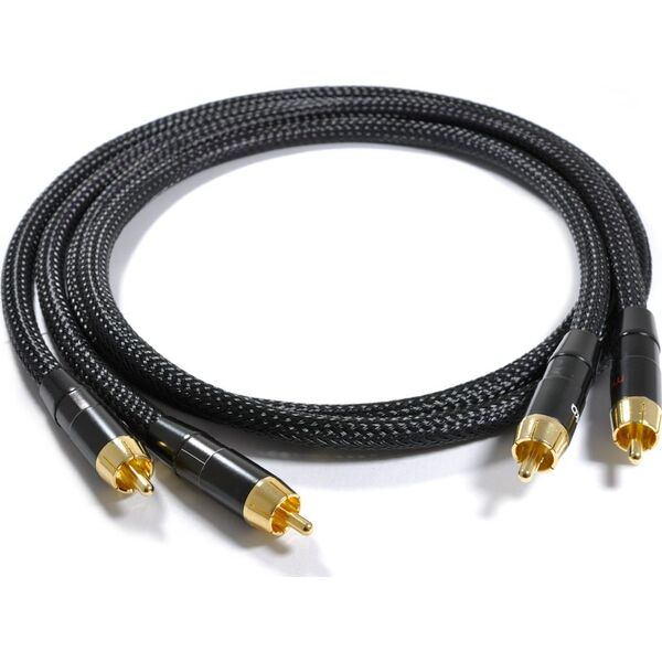 Kabel Melodika RCA (Cinch) x2 - RCA (Cinch) x2 4m czarny 6461734 5907609005250