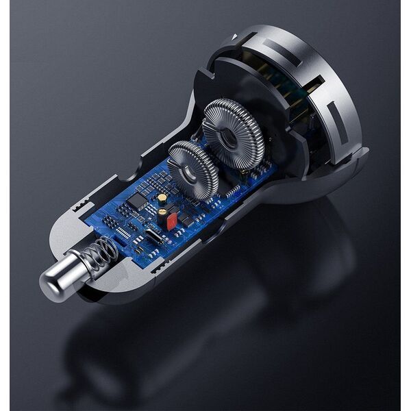 Ładowarka Baseus Three Primary Colors 2x USB-A 4.8 A  (TZCCBX-0G) 6469101 6953156215405
