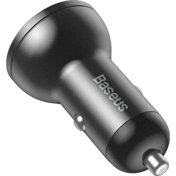 Ładowarka Baseus Digital Display 2x USB-A 4.8 A  (CCBX-0G) 6469102 6953156215399